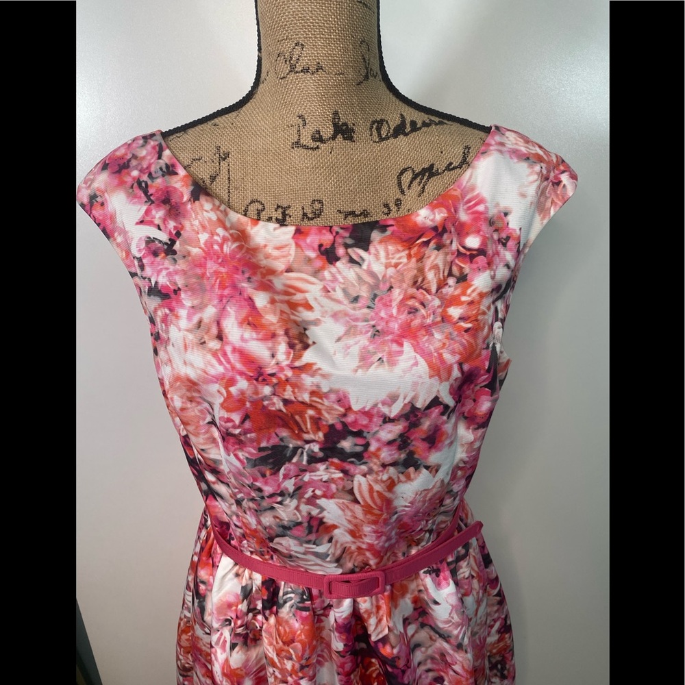 #41 ELIZA J Floral Dress size 12 - Picture 3 of 12